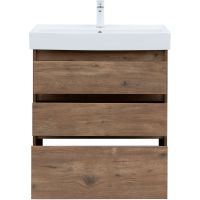 Товар: Тумба под раковину Aquanet Nova Lite 75 Дуб рустикальный арт-302474 - фото 5 Тумба под раковину Aquanet Nova Lite 75 Дуб рустикальный арт-302474 — фото 5, Тумбы под раковину