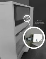 Товар: Тумба с раковиной 1MarKa Stretto 50П У94716 подвесная Белый глянец - фото 8 Тумба с раковиной 1MarKa Stretto 50П У94716 подвесная Белый глянец — фото 8, Тумбы с раковиной