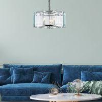 Товар: Люстра Divinare Ostin 1100/02 SP-8 Прозрачная Хром - фото 4 Люстра Divinare Ostin 1100/02 SP-8 Прозрачная Хром — фото 4, Люстры