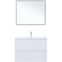 Товар: Тумба под раковину Aquanet Арт 90 313256 подвесная Белая матовая - фото 7 Тумба под раковину Aquanet Арт 90 313256 подвесная Белая матовая — фото 7, Мебель для ванной