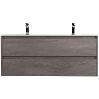 Тумба под раковину BelBagno Kraft 120 KRAFT-1200-2C-SO-2-CG подвесная Cemento Grigio — фото 1, Тумбы под раковину