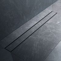 Душевой лоток AM.PM PrimeFlow 80 W02SC-U11-080-04BM с Черной матовой решеткой / под плитку Tile — фото 11, Душевые лотки