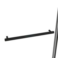 Душевой уголок Vincea Slim Soft 100x90 VSR-1SS9010CLB профиль Черный стекло прозрачное — фото 7, Прямоугольные душевые уголки