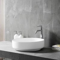 Раковина-чаша Vincea 45 VBS-6S16MW Белая матовая — фото 2, Раковины накладные