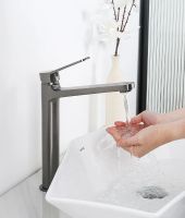 Смеситель для раковины Frap H62-9 F1062-29 Оружейная сталь — фото 10, Смесители для раковины