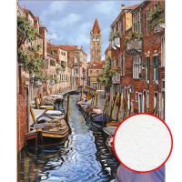 Фреска Ortograf Венеция 11700 Фактура бархат FX Флизелин (2,3*2,7) Разноцветный, Город арт-11700 (бархат FX) — фото 1, Фрески