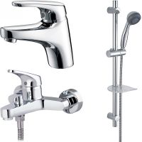 Комплект смесителей Kaiser County 5500К Хром — фото 1, Смесители