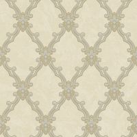 Обои Bernardo Bartalucci Renzo 84162-4 Винил на флизелине (1,06*10,05) Бежевый, Ромб — фото 1, Обои для стен