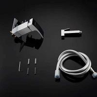 Гигиенический душ со смесителем Gappo Jacob G7207-8 Белый Хром — фото 6, Гигиенические души