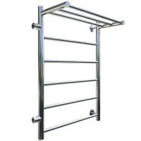 Водяной полотенцесушитель Тругор Аспект 1 П ПМ L 80x40 с полкой Хром — фото 1, Водяные полотенцесушители