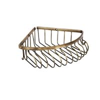 Угловая полка Boheme Medici 10621 Бронза — фото 1, Полки для ванной и душа