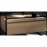 Тумба Boheme Armadi Art Loft 100 894-100-L подвесная Light Wood — фото 1, Мебель для ванной