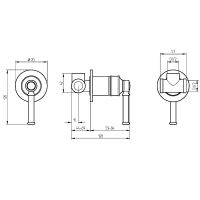 Товар: Смеситель для душа Migliore Ermitage Mini 30187 Бронза - фото 2 Смеситель для душа Migliore Ermitage Mini 30187 Бронза — фото 2, Смесители