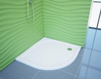 Душевой поддон из искусственного камня Эстет Омега 90х90 ФР-00000764 Белый — фото 3, Душевые поддоны из искусственного камня