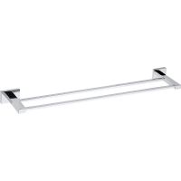 Полотенцедержатель Bemeta Plaza двойной Хром арт-118104052 — фото 1, Полотенцедержатели