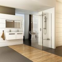 Душевая перегородка Ravak ST Walk-In Corner 120х90 GW1CG7C00Z1 профиль Хром стекло Transparent — фото 4, Душевые перегородки