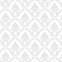 Обои Prima Italiana Arte Bella 80302 Винил на флизелине (1,06*10) Белый/Серый, Дамаск — фото 1, Обои для стен