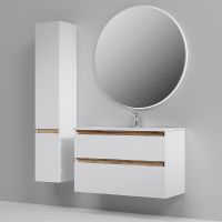 Тумба под раковину AM.PM X-Joy 100 M85AFHX1002WG подвесная Белый глянец — фото 8, Тумбы под раковину