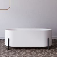 Акриловая ванна Abber 170х75 без гидромассажа арт-AB9443 — фото 2, Акриловые ванны