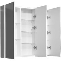 Товар: Зеркальный шкаф Stella Polar Концепт Парма 80 SP-00000126 Белый - фото 2 Зеркальный шкаф Stella Polar Концепт Парма 80 SP-00000126 Белый — фото 2, Мебель для ванной