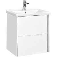 Тумба под раковину Aquaton Стоун 60 1A231401SX010 подвесная Белая — фото 1, Тумбы под раковину