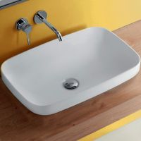 Раковина Kerasan Tribeca 60 514330 Белая матовая — фото 1, Раковины