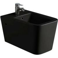 Биде SantiLine SL-5054MB подвесное Черное матовое — фото 1, Биде подвесные