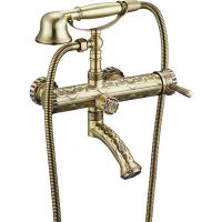 Смеситель для ванны ZorG Antic A 100W-BR Бронза — фото 1, Смесители