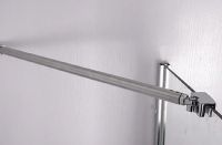 Шторка на ванну Esbano ES-1412 120 ESDV1412 профиль Хром стекло прозрачное — фото 11, Шторки для ванной распашные