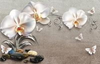 Товар: Фреска Ortograf 3D 6692 Фактура бархат FX Флизелин (4,2*2,7) Серый/Разноцветный, Цветы/Абстракция - фото 2 Фреска Ortograf 3D 6692 Фактура бархат FX Флизелин (4,2*2,7) Серый/Разноцветный, Цветы/Абстракция — фото 2, Фрески