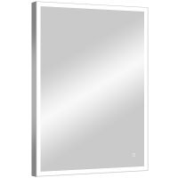 Зеркало Континент Solid 600х800 ЗЛП620 с подсветкой Серебро с сенсорным выключателем — фото 3, Зеркала в ванную комнату