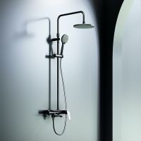 Душевая система Damixa Jupiter 977730300 Черная матовая — фото 5, Душевое оборудование. Душевая программа