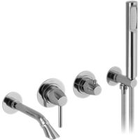 Смеситель для ванны Webert Opera moderna OE860312015 Хром — фото 1, Смесители