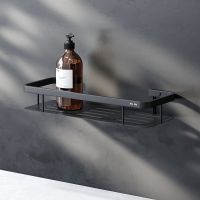 Товар: Полка корзина AM.PM Sense L A7453122 Черная матовая - фото 5 Полка корзина AM.PM Sense L A7453122 Черная матовая — фото 5, Полки для ванной и душа