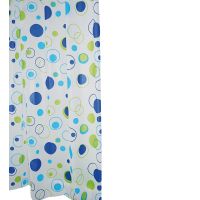 Товар: Штора для ванны Ridder Kreise 200х180 Синяя - фото 2 Штора для ванны Ridder Kreise 200х180 Синяя — фото 2, Аксессуары для туалета