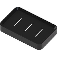 Мыльница Artwelle Schwarz 7732 Черная матовая — фото 2, Мыльницы