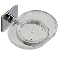 Мыльница Fixsen Square FX-93108 Хром — фото 1, Мыльницы