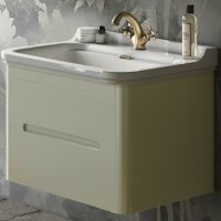 Тумба под раковину Kerasan Waldorf 74 925630 подвесная Bi vaniglia matt — фото 1, Мебель для ванной