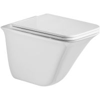 Унитаз WeltWasser Rotbach 004 GL-WT 10000003669 подвесной Белый глянец с сиденьем Микролифт — фото 1, Подвесные унитазы