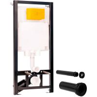 Товар: Комплект унитаза с инсталляцией Point Веста 886914SIOO+PN41701BM Черный матовый с сиденьем Микролифт и клавишей смыва Хром глянцевый - фото 6 Комплект унитаза с инсталляцией Point Веста 886914SIOO+PN41701BM Черный матовый с сиденьем Микролифт и клавишей смыва Хром глянцевый — фото 6, Унитазы