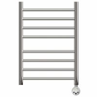 Электрический полотенцесушитель Point Аврора PN10156SE П8 500x600 левый/правый Хром — фото 2, Электрические полотенцесушители