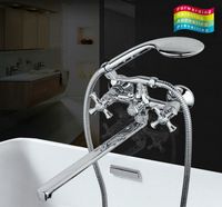 Смеситель для ванны Gappo G2242 универсальный Хром — фото 2, Смеситель для ванны