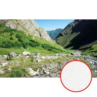 Фреска Ortograf Горы 30914 Фактура бархат FX Флизелин (4,5*2,7) Зеленый/Бежевый/Серый, Горы/Пейзаж/Природа — фото 1, Фрески