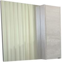 Зеркальный шкаф Comforty Бремен 90 00004142374 Дуб белый — фото 1, Зеркальные шкафы в ванную