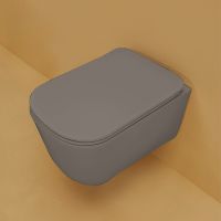 Товар: Унитаз Kerasan Tribeca 511489 подвесной Ferro matt без сиденья - фото 2 Унитаз Kerasan Tribeca 511489 подвесной Ferro matt без сиденья — фото 2, Унитазы