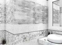 Керамический декор AltaCera Vesta Saturn Silver DW11STN00 20х60 см — фото 2, Керамическая плитка