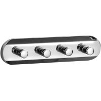 Вешалка для полотенец Sapho Samba SB124 Хром — фото 1, Крючки для полотенец