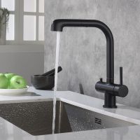 Смеситель для кухни Timo Saona 2346/03FL Черный матовый — фото 2, Смесители для кухни