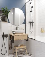 Товар: Тумба под раковину 1MarKa Grunge Loft 60П Ц0000001580 подвесная Дуб вотан - фото 7 Тумба под раковину 1MarKa Grunge Loft 60П Ц0000001580 подвесная Дуб вотан — фото 7, Мебель для ванной