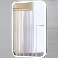 Зеркало Relisan Alexandria 800х900 Гл000024317 с подсветкой с сенсорным выключателем — фото 1, Зеркала в ванную комнату